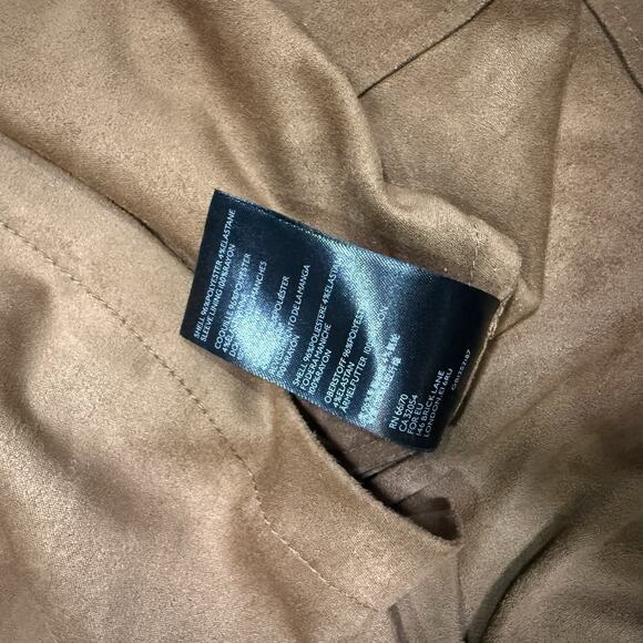 Free People Abbie Vegan Suede Mini Dress Women's Size Large Brown Boho - Picture 12 of 12